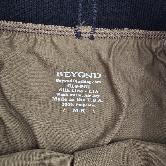 Beyond clothing olive green boxer shorts size medium R Silk Weight - Picture 3 of 6